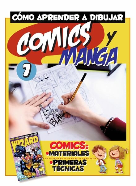 Curso como aprender a dibujar comics y manga – marzo 2022 Cover