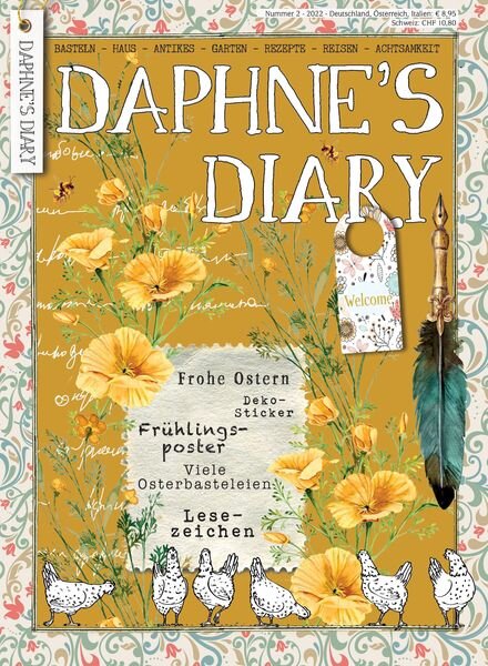 Daphne’s Diary Deutsch – Marz 2022 Cover
