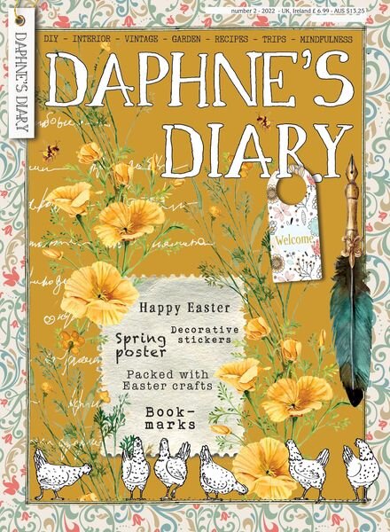 Daphne’s Diary English Edition – March 2022 Cover