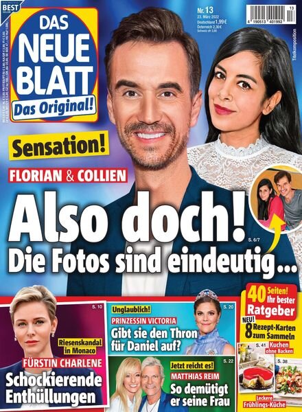 Das Neue Blatt – 23 Marz 2022 Cover