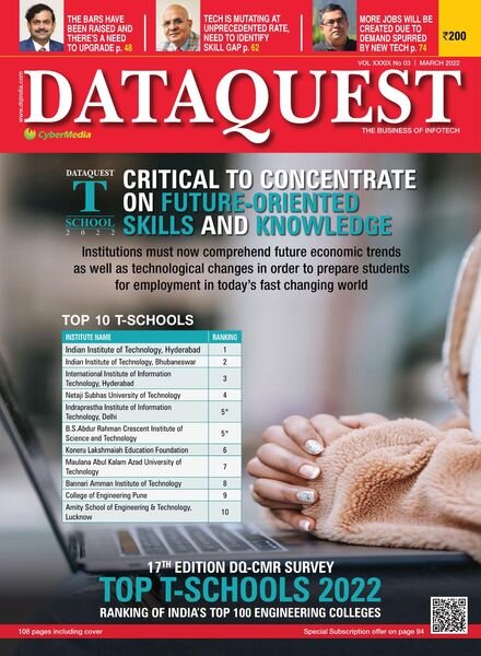 DataQuest – March 2022 Cover