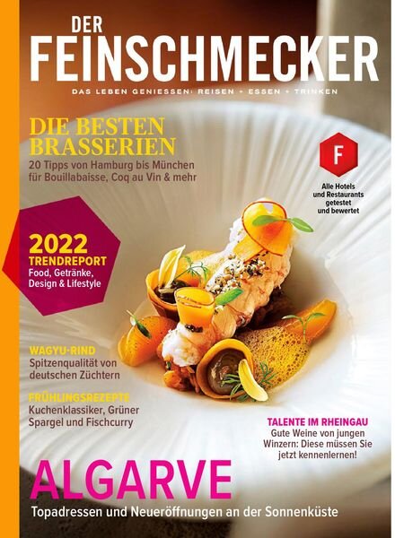 Der Feinschmecker – April 2022 Cover