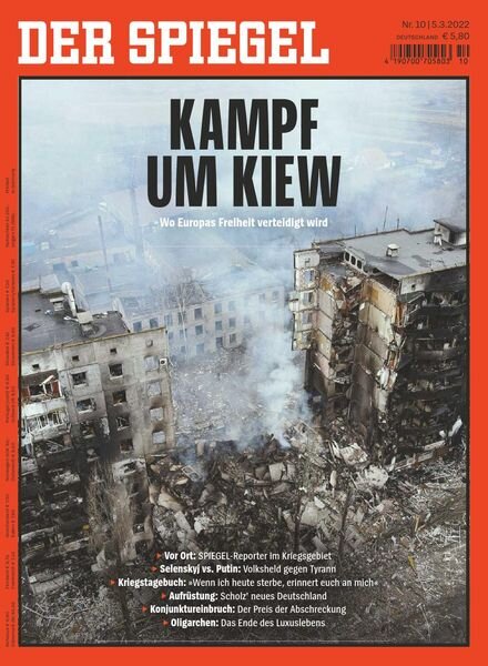 Der SPIEGEL – 05 Marz 2022 Cover