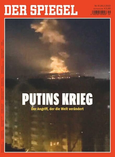 Der SPIEGEL – 26 Februar 2022 Cover