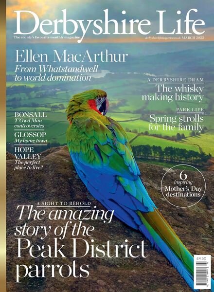 Derbyshire Life – March 2022 Cover