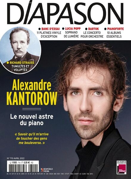 Diapason – avril 2022 Cover