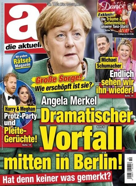 die aktuelle – 05 Marz 2022 Cover