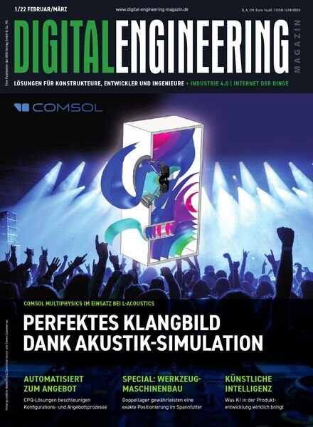 Digital Engineering Germany – Februar-Marz 2022 Cover
