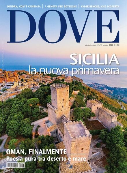 Dove – marzo 2022 Cover
