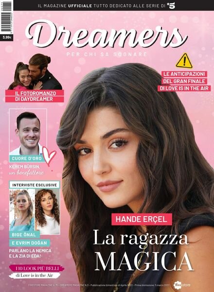 Dreamers – marzo 2022 Cover