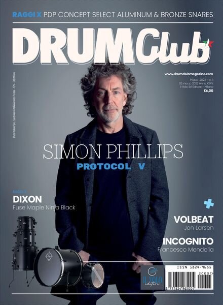 Drum Club – marzo 2022 Cover