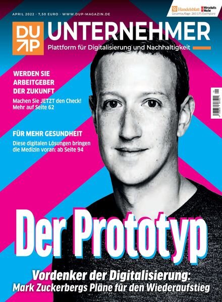 DUB UNTERNEHMER-Magazin – Februar 2022 Cover