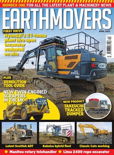 Earthmovers – April 2022 Cover