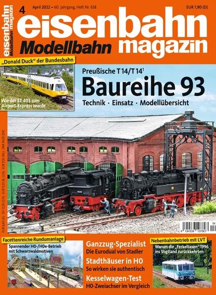 Eisenbahn Magazin – April 2022 Cover