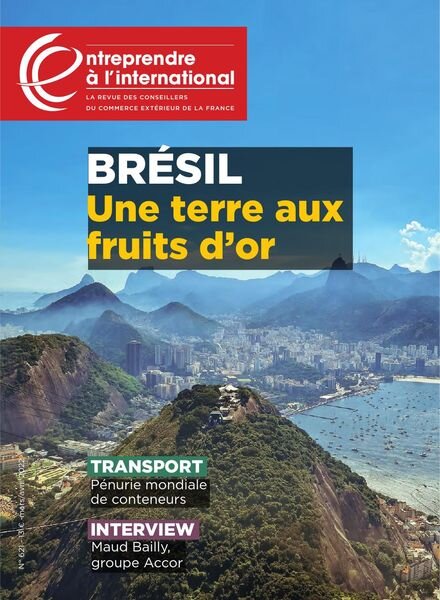 Entreprendre a l’international – Mars-Avril 2022 Cover
