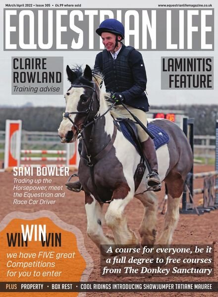 Equestrian Life – Issue 305 – March-April 2022 Cover