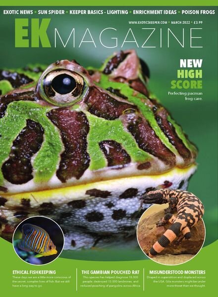 Exotics Keeper – March 2022 Cover