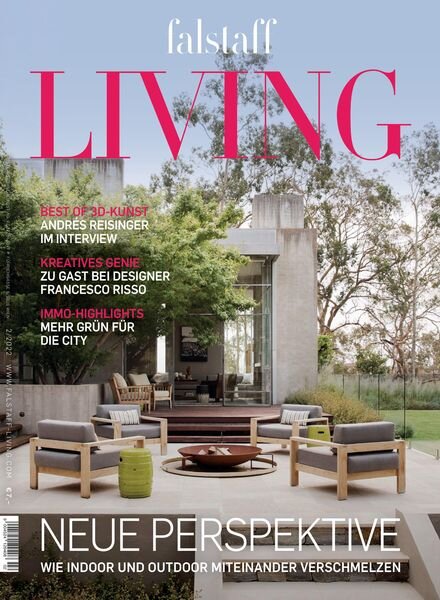 Falstaff Living – 25 Marz 2022 Cover