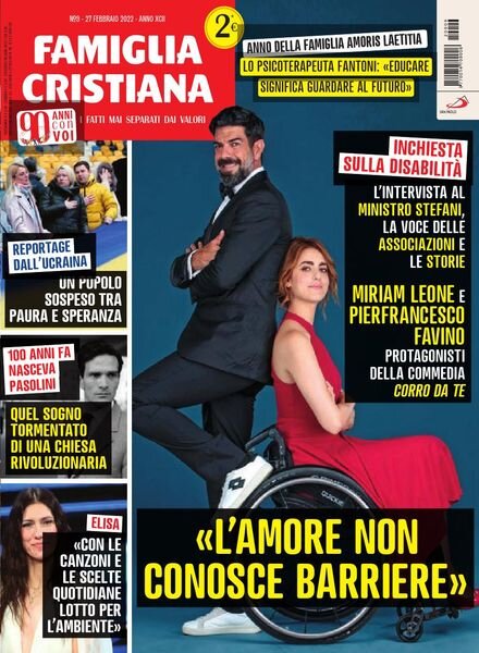 Famiglia Cristiana – 27 Febbraio 2022 Cover