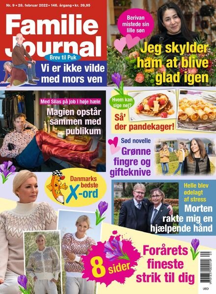 Familie Journal – 28 februar 2022 Cover