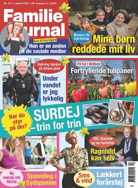 Familie Journal – marts 2022 Cover