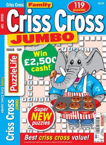 Family Criss Cross Jumbo – March 2022 Cover