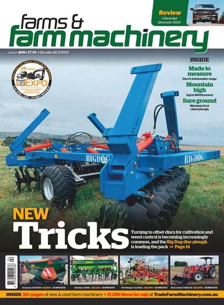 Farms and Farm Machinery – March 2022 Cover