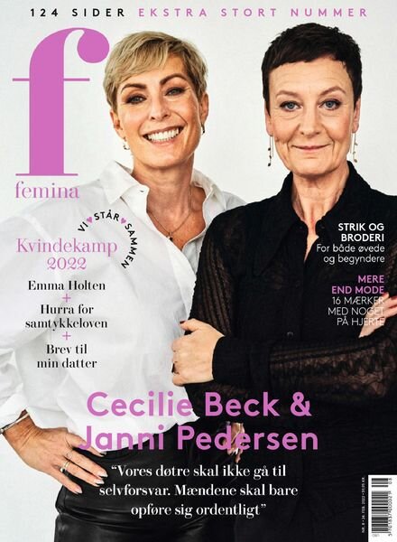Femina Denmark – 24 februar 2022 Cover