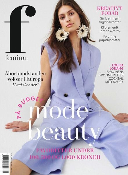 Femina Denmark – 24 marts 2022 Cover