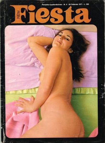 Fiesta – n 4 20 Febrario 1971 Cover