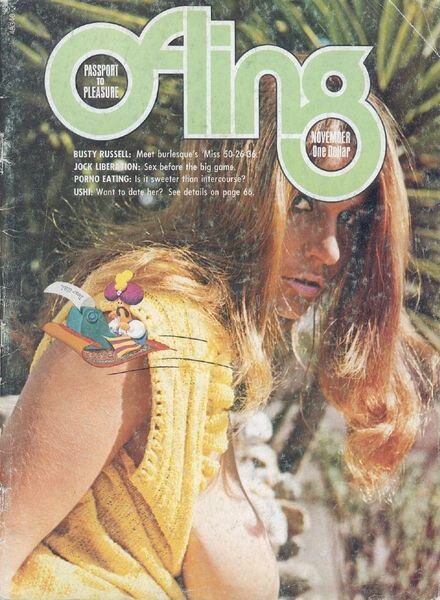 Fling – Vol 15 n 5 November 1972 Cover