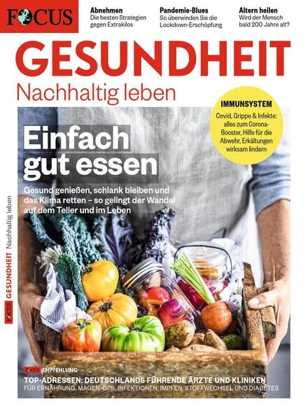 Focus Gesundheit Magazin – Januar 2022 Cover