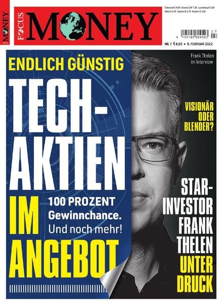 Focus Money – 9 Februar 2022 Cover