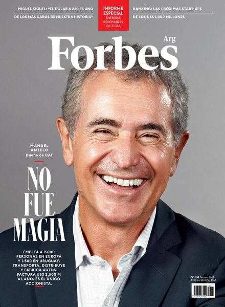 Forbes Argentina – febrero 2022 Cover