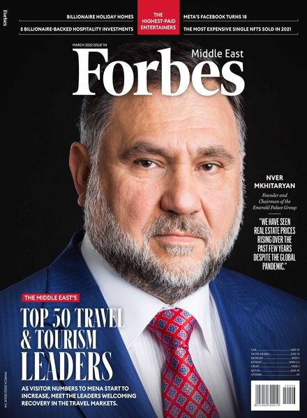 Forbes Middle East English – March 2022 Cover