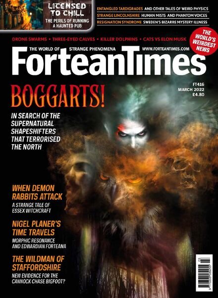 Fortean Times – March 2022 Cover
