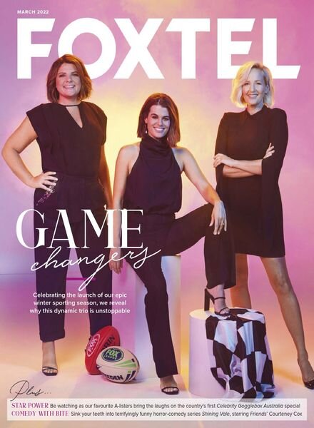 Foxtel Magazine – March 2022 Cover