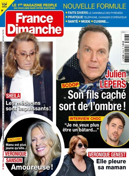 France Dimanche – 18 fevrier 2022 Cover