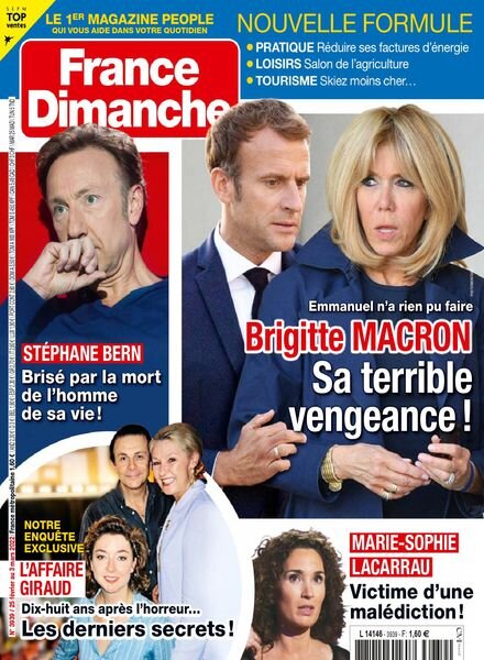 France Dimanche – 25 fevrier 2022 Cover