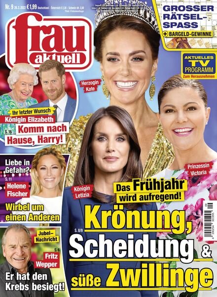 frau aktuell – 26 Februar 2022 Cover