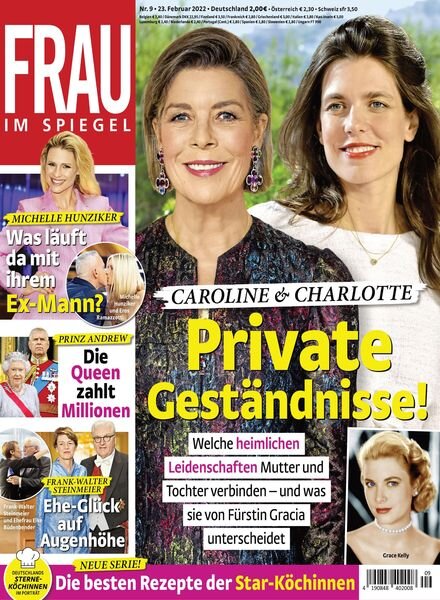 Frau im Spiegel – 23 Februar 2022 Cover
