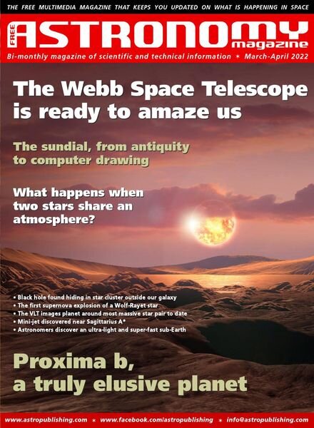Free Astronomy – March-April 2022 Cover