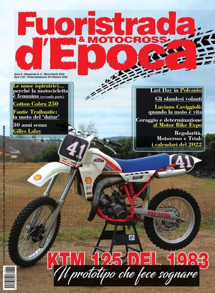 Fuoristrada & Motocross d’Epoca – Marzo-Aprile 2022 Cover