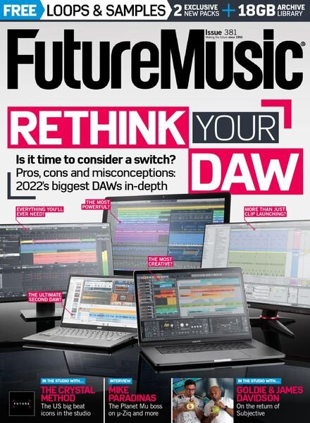 Future Music – April 2022 Cover