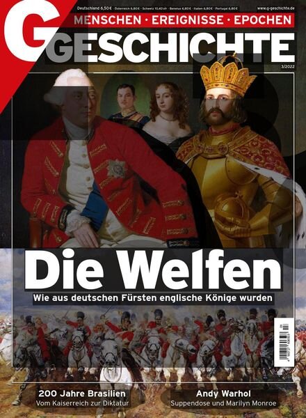 G Geschichte Germany – Marz 2022 Cover