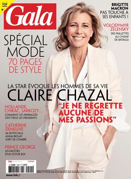 Gala France – 3 Mars 2022 Cover