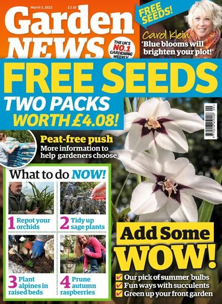Garden News – March 05 2022 Cover