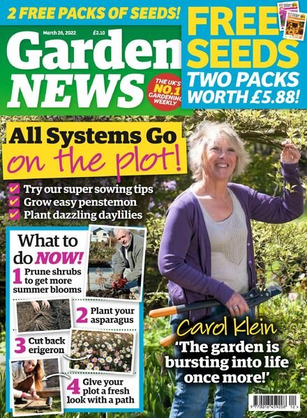 Garden News – March 26 2022 Cover