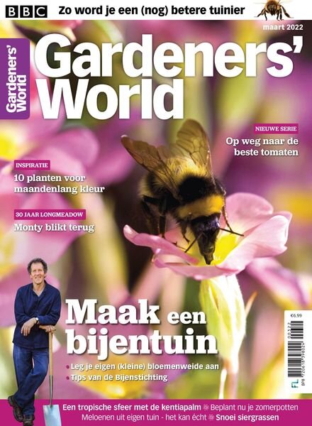Gardeners’ World Netherlands – maart 2022 Cover