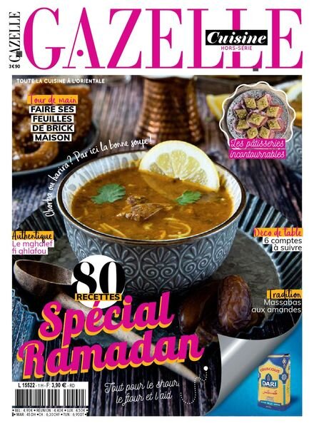 Gazelle Cuisine – Special Ramadan – N 18 2022 Cover